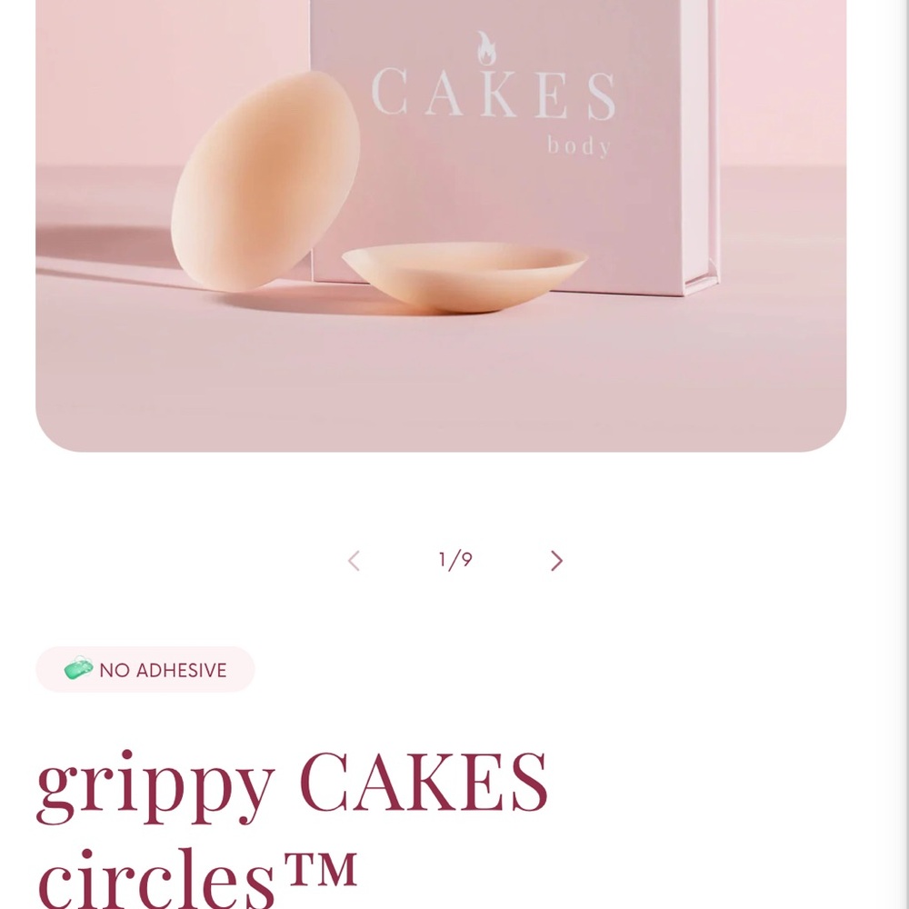 CAKES Grippy Circles in OG Honey